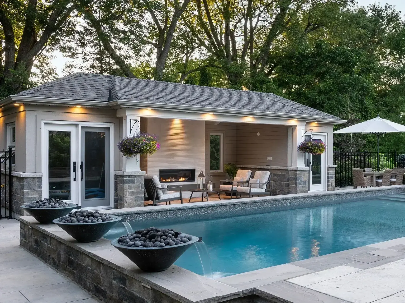 South Calgary swim spa delivery for Mahogany property near Seton with narrow side yard access
