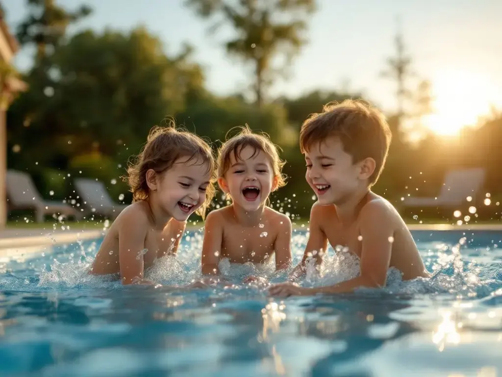 Semi In-Ground Pools Designed for Cranston, Alberta Backyards
